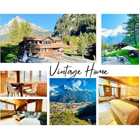Cozy Apartment In Vintage House In Kandersteg Ngoại thất bức ảnh