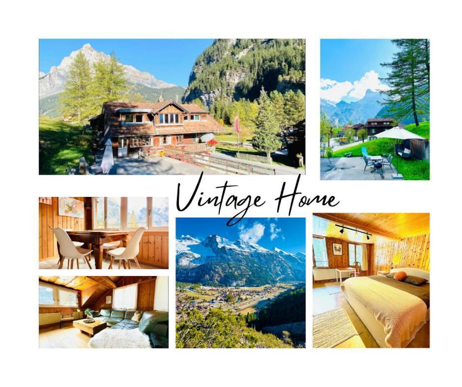 Cozy Apartment In Vintage House In Kandersteg Ngoại thất bức ảnh